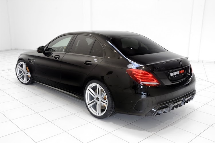 Mercedes-AMG C63 S len doi sieu xe nho goi do Brabus-Hinh-4