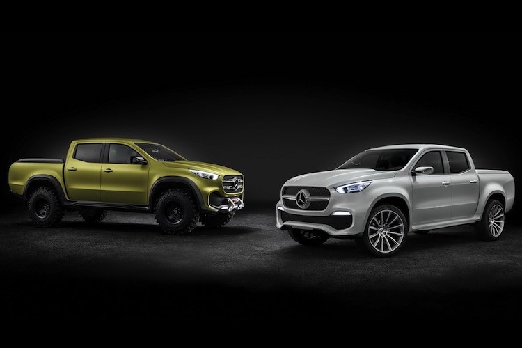 Ban tai dau tien cua Mercedes “chot ten” X-Class