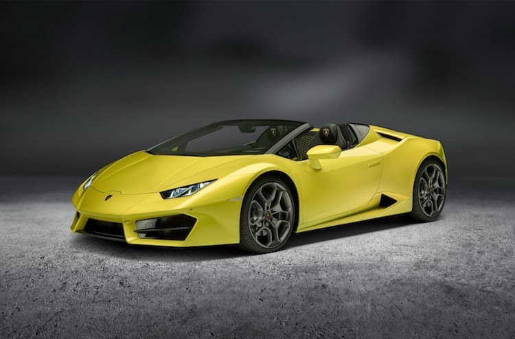 “Sieu bo” mui tran gia re Huracan Spyder trinh lang