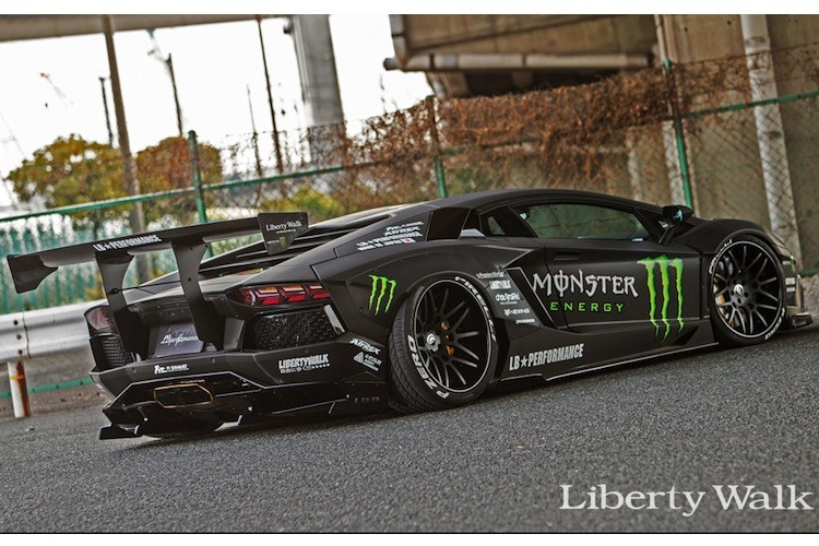 Lamborghini Aventador phong cach Monster Energy “sieu doc”-Hinh-7