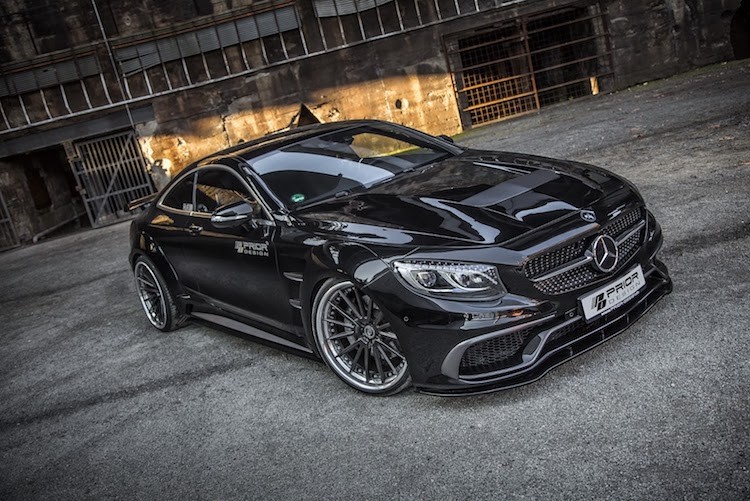Xe sang Mercedes S-Class thanh “luc si” nho widebody khung