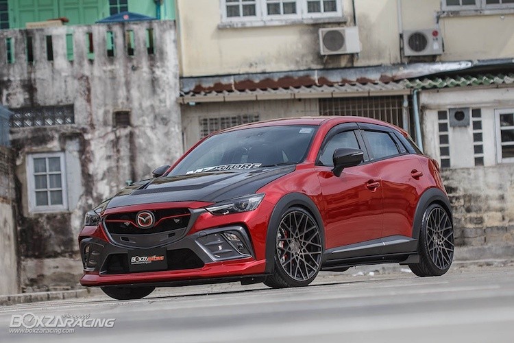 Mazda CX-3 “lot xac” phong cach the thao tai Thai Lan