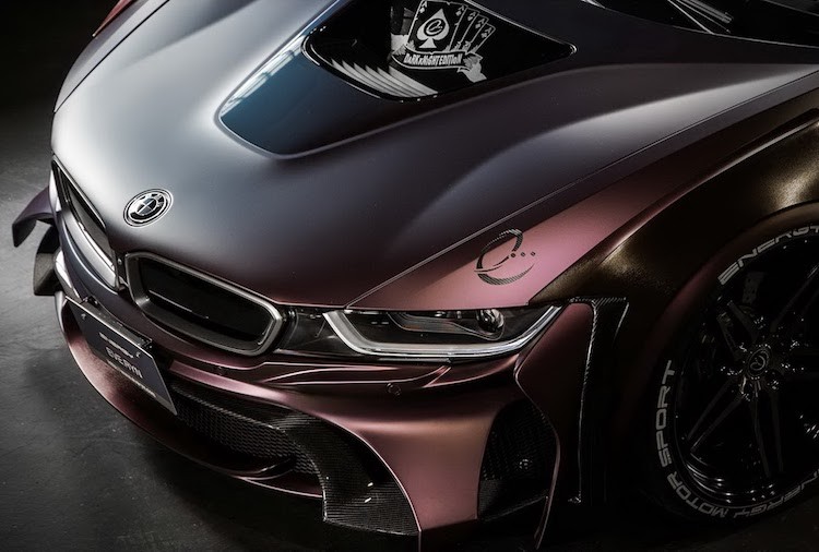 Siêu Xe Bmw I8 Siêu Ngầu Với Bản Độ Dark Knight