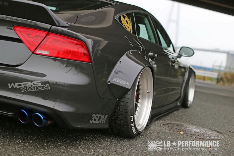 Xe sang Audi A7 “thoat xac” nho widebody hang khung-Hinh-3