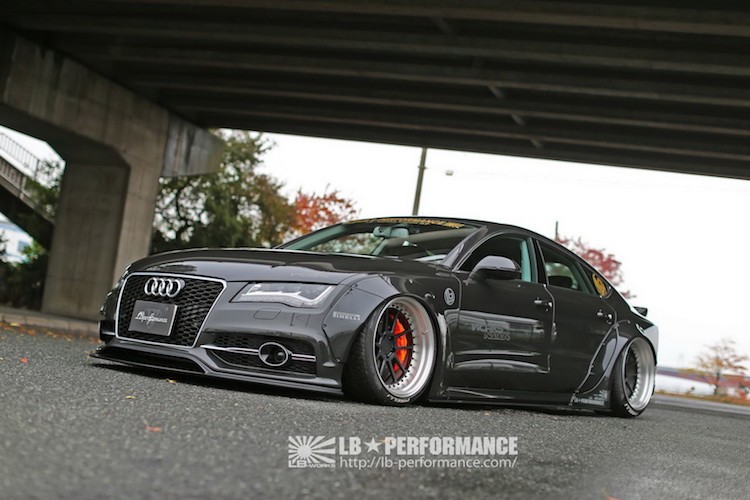 Xe sang Audi A7 “thoat xac” nho widebody hang khung