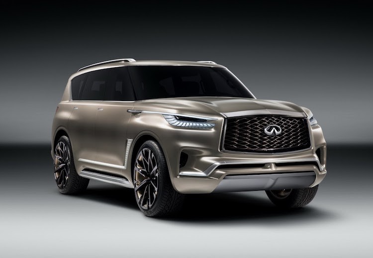 SUV hang sang Infiniti QX80 &quot;dau&quot; Lexus LX570