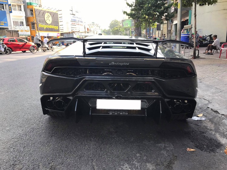 Lamborghini Huracan “khung” nhat Viet Nam khoe mau doc-Hinh-4