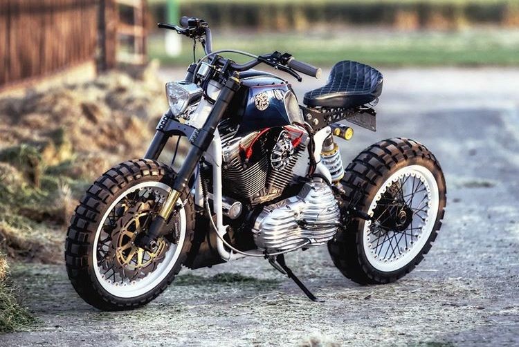 Moto Harley-Davidson Sportster 1200 do tracker &quot;hang khung&quot;-Hinh-2