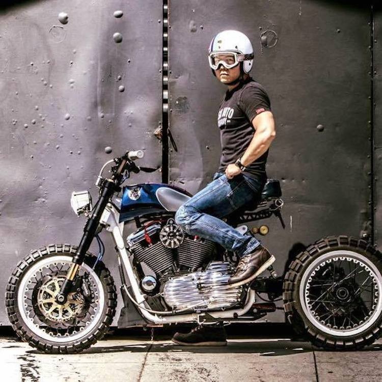 Moto Harley-Davidson Sportster 1200 do tracker &quot;hang khung&quot;-Hinh-5