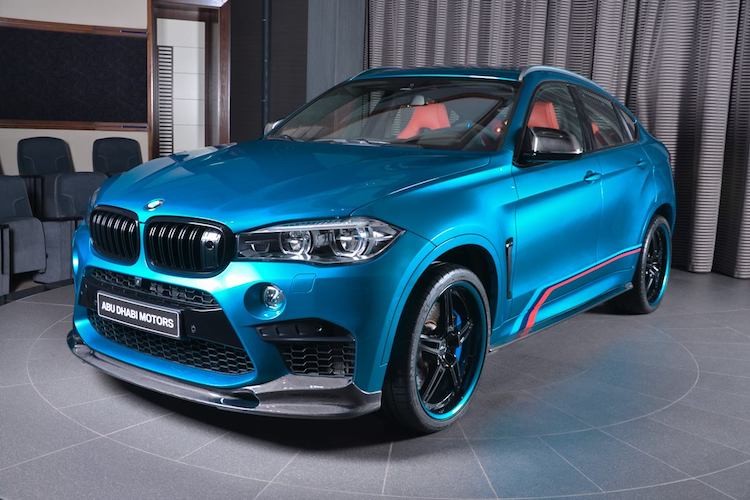 Dan choi A Rap do “full option” sieu SUV BMW X6M