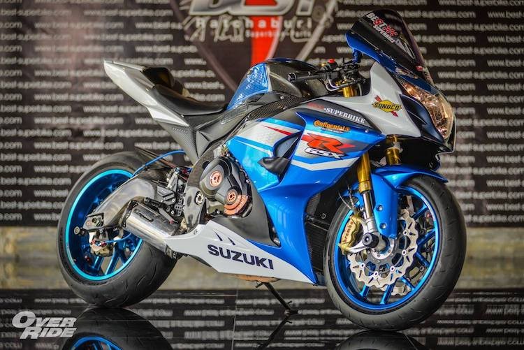 Can canh sieu moto Suzuki GSX-R1000 do “sieu khung”