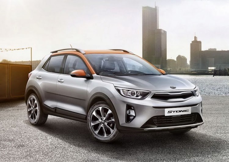 Kia &quot;nha hang&quot; Crossover mini Stonic dau Hyundai Kona