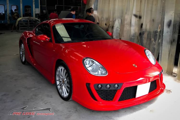 Tho Viet tu che &quot;do choi&quot; cho sieu xe Porsche Cayman