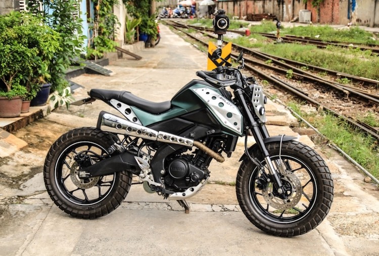 Yamaha TFX150 do scrambler sieu doc cua dan choi Viet-Hinh-2