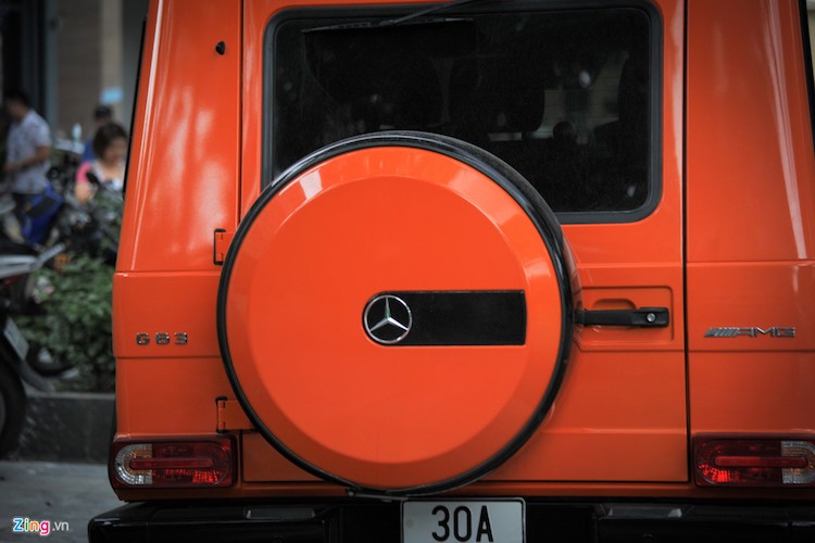 Mercedes G63 AMG tien ty, mau cam lan banh tai Ha Noi-Hinh-5