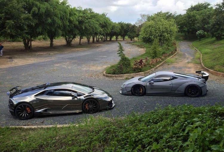 Bo doi sieu xe Ferrari va Lamborghini chuc ty, “khung” nhat VN-Hinh-2