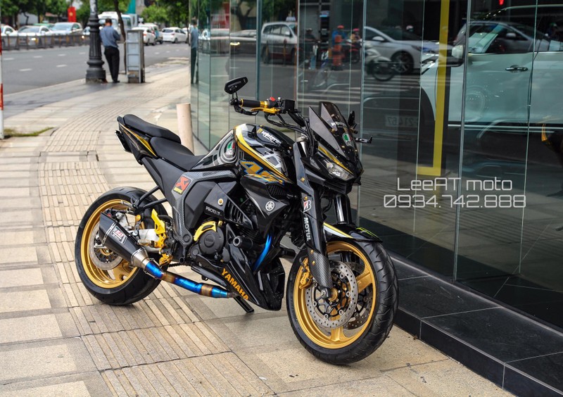 &quot;Xe no&quot; Yamaha FZ-S 150 do sieu moto cua dan choi Viet-Hinh-10