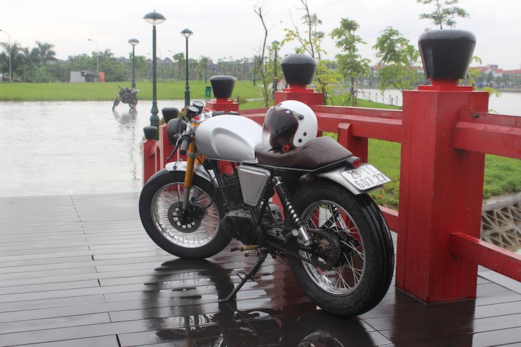 Suzuki GN125 do &quot;ngon, bo, re&quot; cua dan choi Ha Noi-Hinh-2