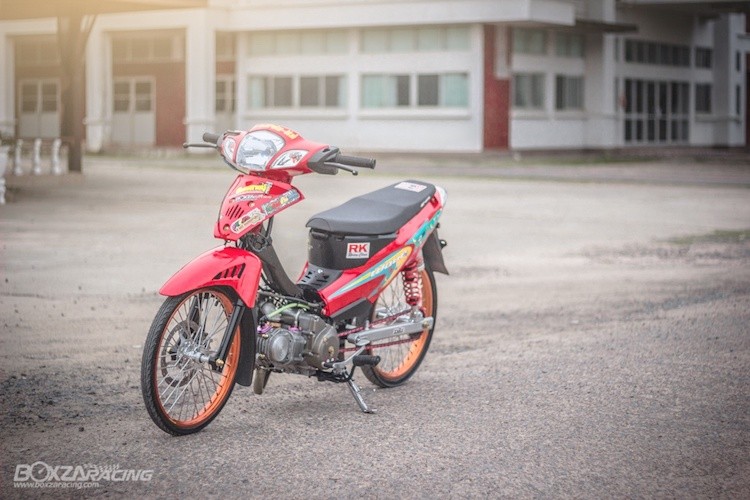 Honda Wave 125 do drag kieng, noi cong “sieu khung”-Hinh-2