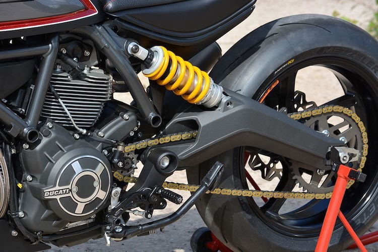 Moto Ducati Scrambler do cafe racer toan do choi “khung“-Hinh-6