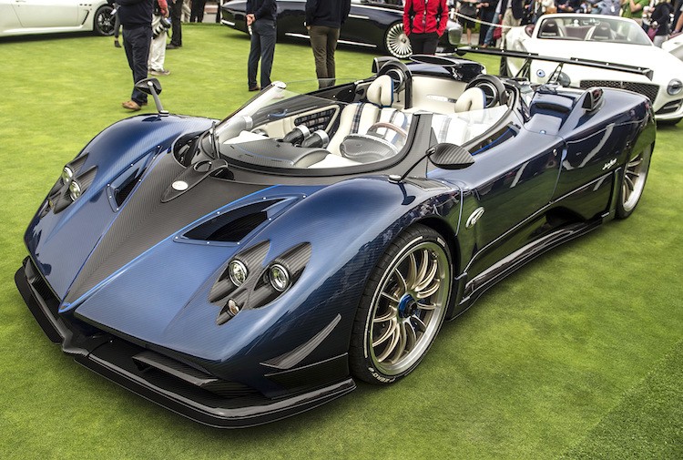 &quot;Tron mat&quot; ngam sieu xe mui tran Pagani Zonda trieu do-Hinh-2