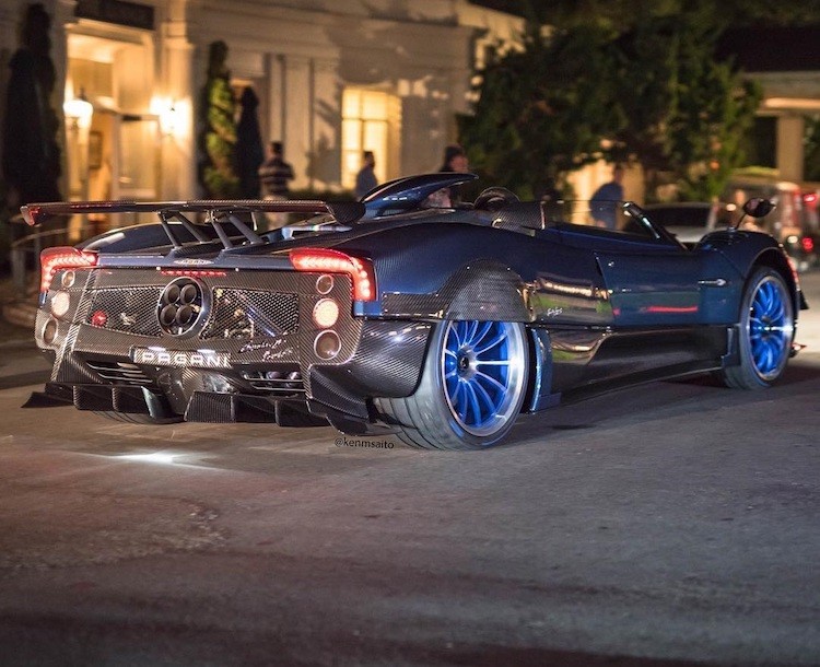 &quot;Tron mat&quot; ngam sieu xe mui tran Pagani Zonda trieu do-Hinh-8