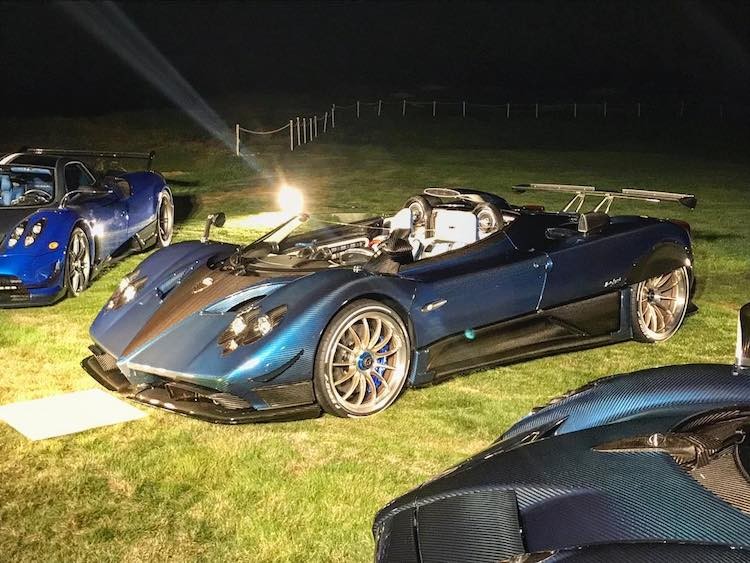 &quot;Tron mat&quot; ngam sieu xe mui tran Pagani Zonda trieu do