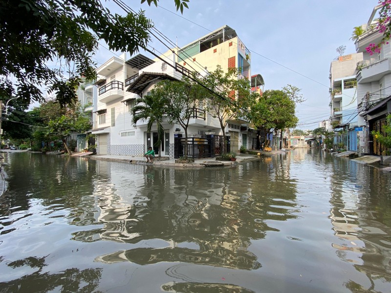 Nhieu khu dan cu o TPHCM tro thanh 