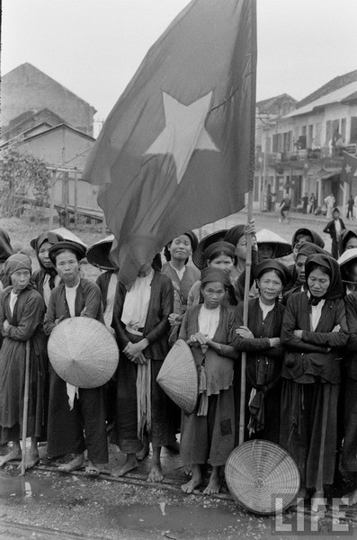 Anh quy nhu vang ve thu do Ha Noi ngay giai phong 10/10/1954