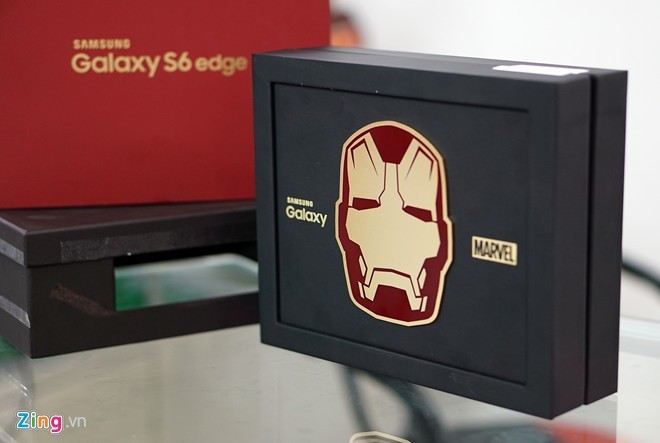 Ngam Galaxy S6 Edge ban Iron Man 3.000 USD o VN