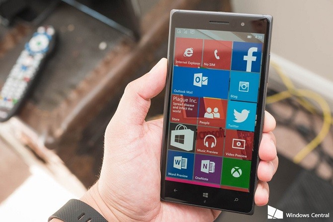 Loat anh moi nhat ve giao dien Windows 10 Mobile