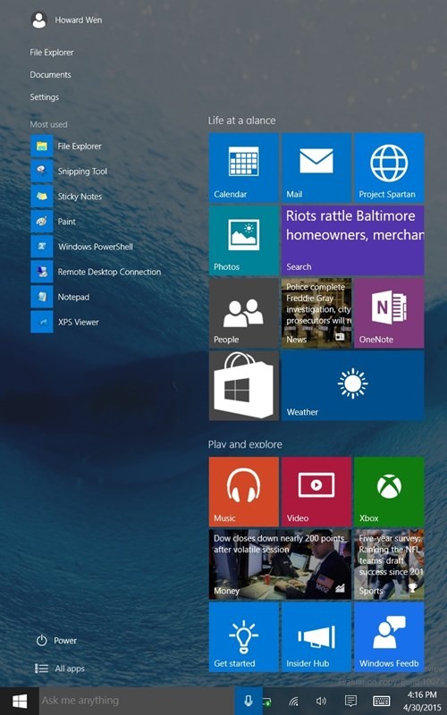 15 trai nghiem Windows 10 tren may tinh bang-Hinh-5