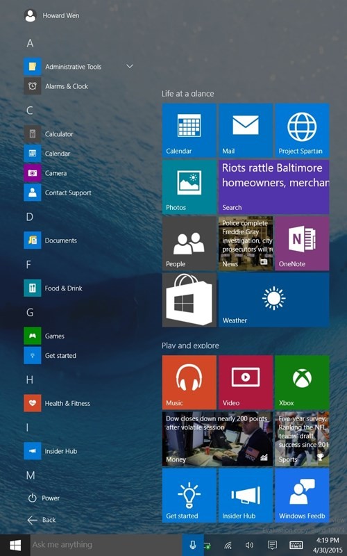 15 trai nghiem Windows 10 tren may tinh bang-Hinh-7