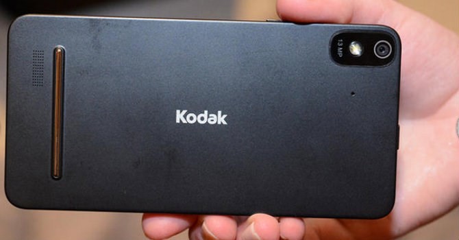Tan muc Smartphone dau tien cua Kodak sap ban tren toan cau
