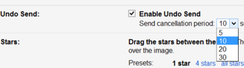 Gmail cho láy lại email gủi nhàm vói tính nang Undo Send