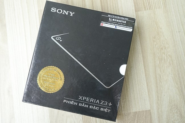 Mo hop Sony Xperia Z3+ ban dac biet gia 18 trieu dong
