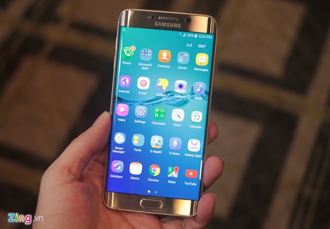 Anh thuc Samsung Galaxy S6 Edge+: Man hinh lon hon, them ban phim-Hinh-4