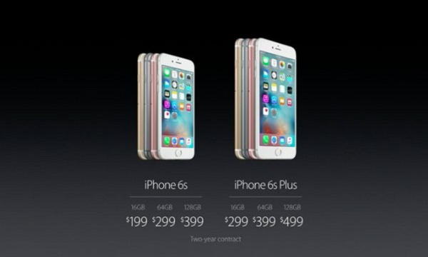 Neu mua dien thoai iPhone 6S, mua bao GB la tot nhat?