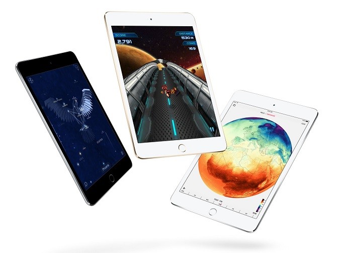 May tinh bang iPad mini 4 lo dien cau hinh