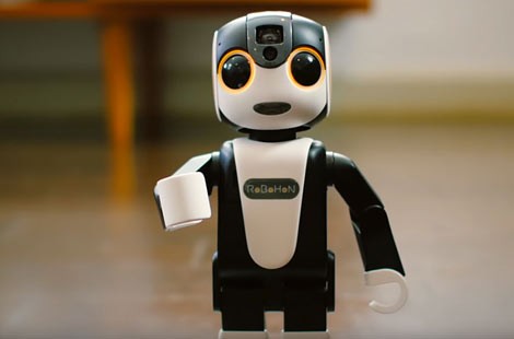 Can canh  RoboHon, robot kiem smartphone sieu doc dao