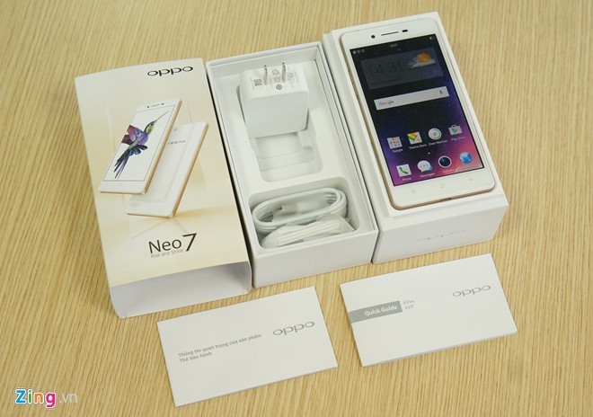 Can canh smartphone Oppo Neo 7 - smartphone dang dep gia 4 trieu-Hinh-3