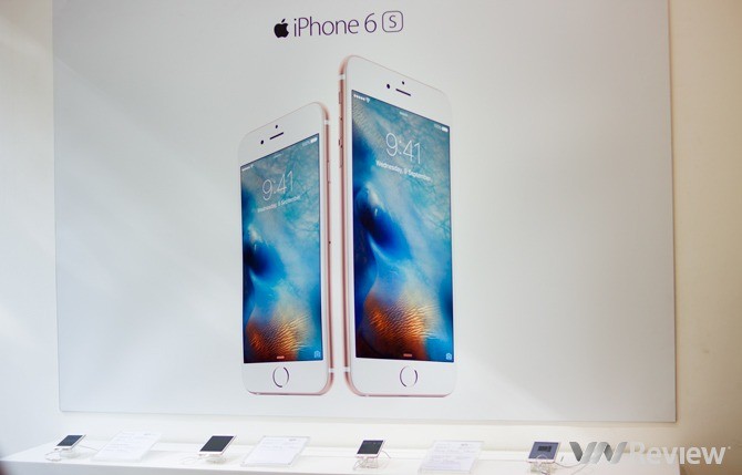 Anh dap hop bo doi iPhone 6s va 6s Plus tai Sai Gon