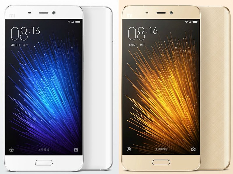 Ngam dien thoai Xiaomi Mi 5 vua chinh thuc trinh lang