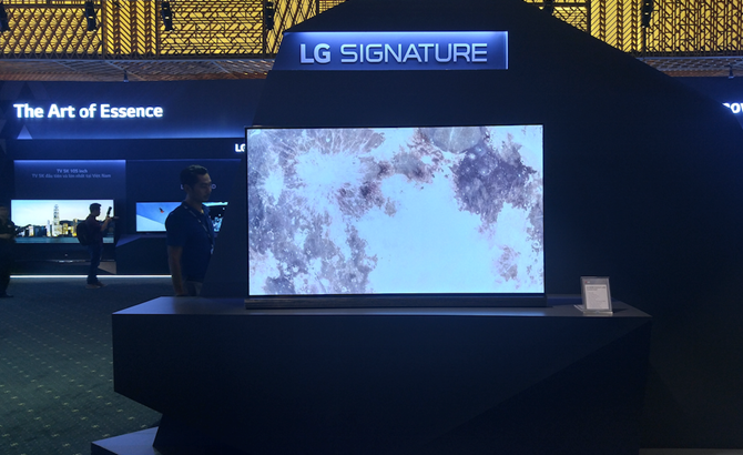 Ngam TV 4K sieu mong LG Signature 65G6T vua ra mat