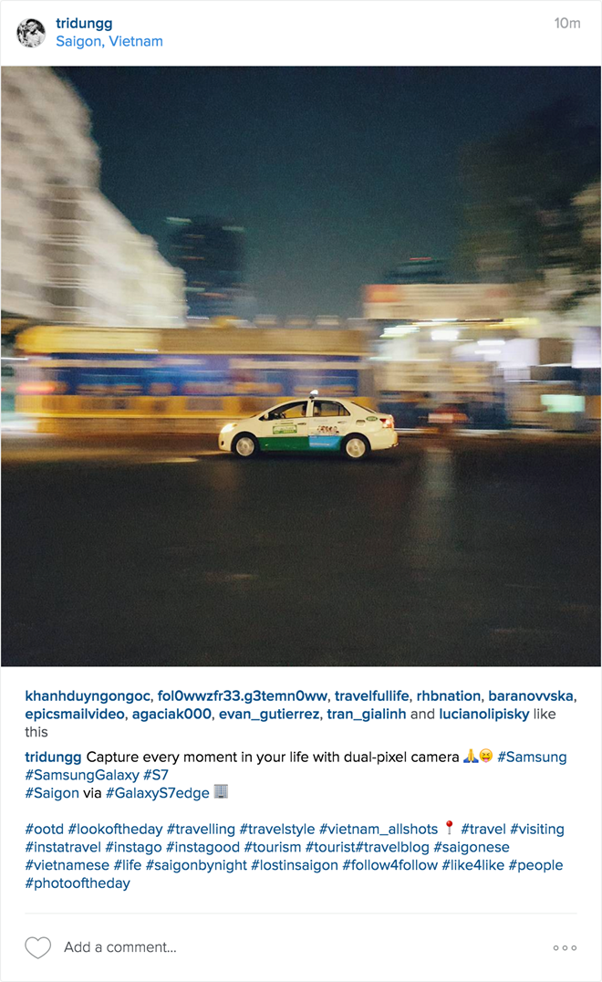 Loat anh an tuong chup bang dien thoai Galaxy S7 tren instagram-Hinh-2