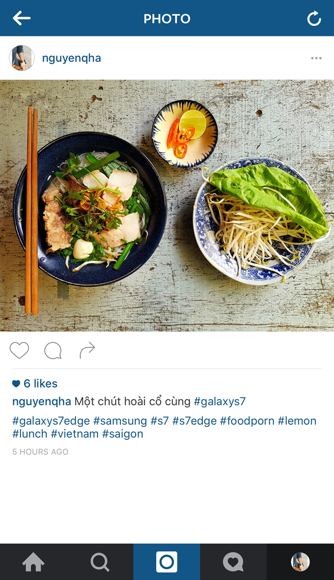 Loat anh an tuong chup bang dien thoai Galaxy S7 tren instagram-Hinh-6