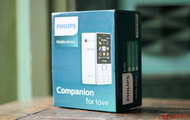 Can canh dien thoai “tinh nhan” Philips E170 gia 890.000 dong-Hinh-5
