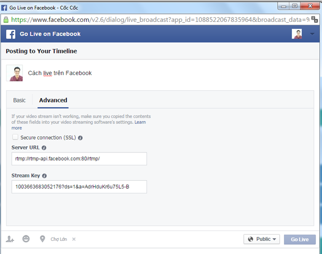 Huong dan cach live video tren Facebook bang may tinh-Hinh-4