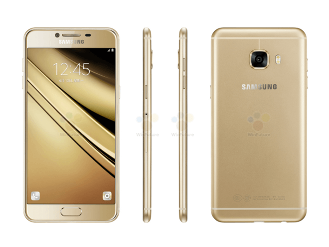 Dien thoai Samsung Galaxy C5 lo anh chinh thuc truoc gio ra mat