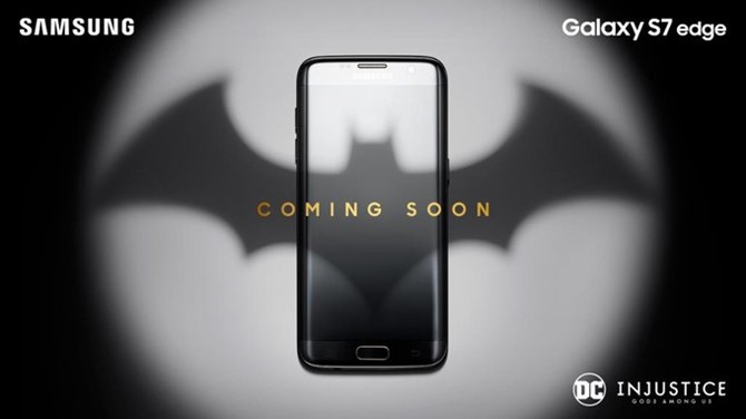Lo anh dien thoai Samsung Galaxy S7 edge ban gioi han Batman-Hinh-2